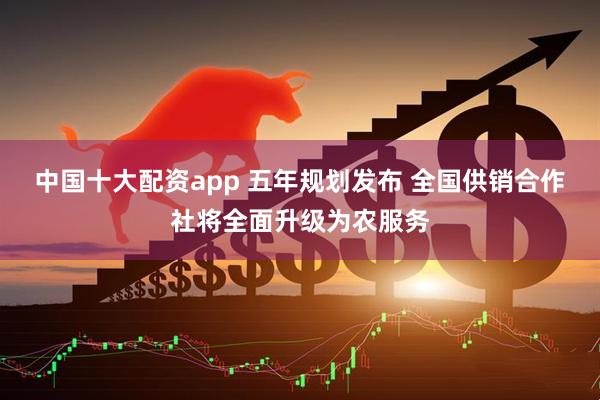 中国十大配资app 五年规划发布 全国供销合作社将全面升级为农服务